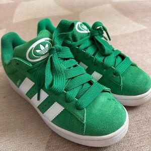 Adidas Campus 00s Green Cloud White (Women’s)